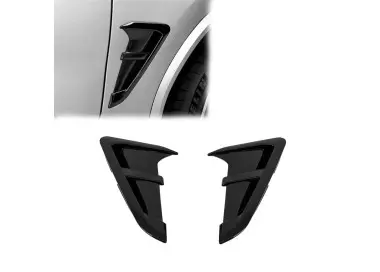 M style priekinių Sparnų Apdailos skirtos BMW X3 G01, F97 / X4 G02, F98 (18-24), juodos blizgios