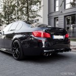 Performance Kit with M5 style Diffuser for BMW F10 / F11, glossy black