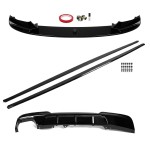 Performance Apdailos komplektas skirtas BMW F10 / F11, juodas blizgus, 518, 520, 525, 530