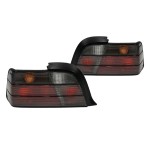 Tail Lights set for BMW E36 coupe / convertible (90-99), smoked