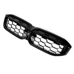 Diamond priekinės Grotelės skirtos BMW G20 / G21 LCI (22-26), juodos blizgios