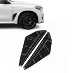 X5M-style priekinių Sparnų Apdailos, komplektas skirtas BMW X5 G05 / F95, juodos blizgios
