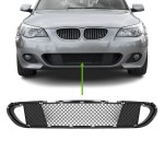 Central Lower Grille + Covers set for BMW E60 / E61 with M-Tech / M-Pack bumper