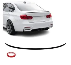 M3-style Trunk Spoiler for BMW F30 / F80, glossy black