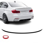 M3-style Spoileris ant Bagažinės dangčio skirtas BMW F30 / F80, blizgus juodas