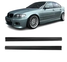 M3 išvaizdos Slenksčiai, komplektas skirtas BMW E46...