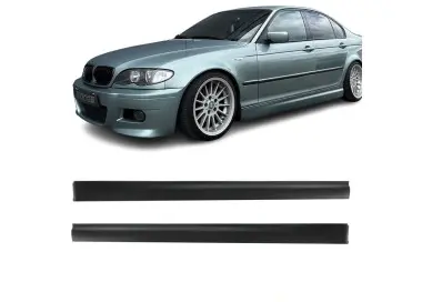 M3 išvaizdos Slenksčiai, komplektas skirtas BMW E46 sedan / touring