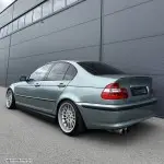 M3 išvaizdos Slenksčiai, komplektas skirtas BMW E46 sedan / touring