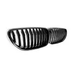 Priekinės Grotelės, komplektas skirtas BMW F06 / F12 / F13 (11-18), juodos blizgios
