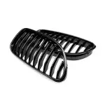 Priekinės Grotelės, komplektas skirtas BMW F06 / F12 / F13 (11-18), juodos blizgios
