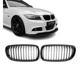Priekinės Grotelės, komplektas skirtas BMW E90 / E91...