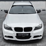 Front kidney Grille set for BMW E90 / E91 LCI (08-11), glossy black