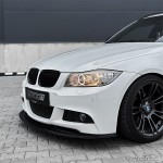 Priekinės Grotelės, komplektas skirtas BMW E90 / E91 LCI (08-11), juodos blizgios