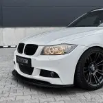 Priekinės Grotelės, komplektas skirtas BMW E90 / E91 LCI (08-11), juodos blizgios