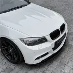 Priekinės Grotelės, komplektas skirtas BMW E90 / E91 LCI (08-11), juodos blizgios