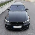 Front kidney Grille set for BMW E90 / E91 LCI (08-11), glossy black