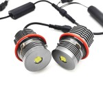 Angel Eyes LED Markers set - 25W for BMW E39 / E53 / E60 / E63 / E65 / E87, white