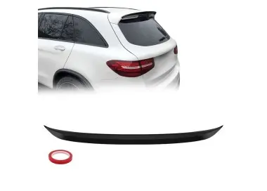 Spoileris / Stogelis ant Bagažinės dangčio skirtas Mercedes-Benz GLC X253 (15-22), juodas blizgus