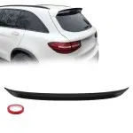 Spoileris / Stogelis ant Bagažinės dangčio skirtas Mercedes-Benz GLC X253 (15-22), juodas blizgus