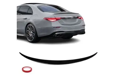 Spoileris ant Bagažinės skirtas Mercedes-Benz W223 (21-25), juodas blizgus