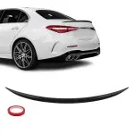 C43-inspired Trunk Spoiler for Mercedes-Benz W206 (21-25) sedan, glossy black