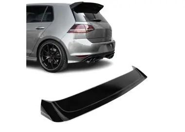 OSIR-style Spoileris ant Bagažinės dangčio skirtas VW Golf MK7 (13-19) GTI / GTD / GTE / R, juodas blizgus