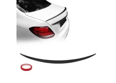 Spoileris ant Bagažinės skirtas Mercedes-Benz W213 (16-22), juodas blizgus