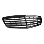 Priekinės Grotelės skirtos Mercedes-Benz W221 (09-13) be distroniko, juodos blizgios