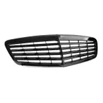 Priekinės Grotelės skirtos Mercedes-Benz W221 (09-13) be distroniko, juodos blizgios