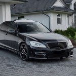 Front Grille for Mercedes-Benz W221 (09-13) without ACC, glossy black