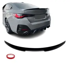 M4 style Trunk Spoiler for BMW G26 Gran Coupe, glossy...