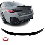 M4 style Spoileris ant Bagažinės skirtas BMW G26 Gran Coupe, juodas blizgus