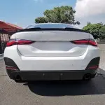 M4 style Spoileris ant Bagažinės skirtas BMW G26 Gran Coupe, juodas blizgus