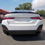 M4 style Trunk Spoiler for BMW G26 Gran Coupe, glossy black