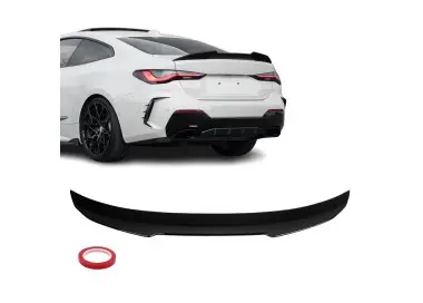 PSM style Spoileris ant Bagažinės skirtas BMW G22 / G82 Coupe, juodas blizgus