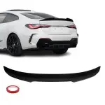 PSM style Spoileris ant Bagažinės skirtas BMW G22 / G82 Coupe, juodas blizgus