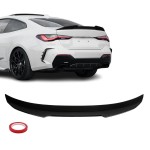 PSM style Trunk Spoiler for BMW G22 / G82 Coupe, glossy black
