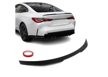 M4 style Spoileris ant Bagažinės skirtas BMW G22 / G82 Coupe, juodas blizgus