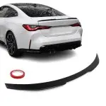 M4 style Spoileris ant Bagažinės skirtas BMW G22 / G82 Coupe, juodas blizgus