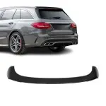 C63-style Roof Spoiler for Mercedes S205 (W205) Estate, glossy black
