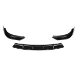 HAUER Priekinio bamperio Pažeminimas skirtas BMW G20 / G21 (18-22) su M-Pack, juodas blizgus
