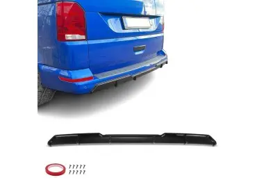 MX Galinio Bamperio Difuzorius skirtas VW T6 / T6.1, juodas blizgus