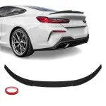 M4 style Spoileris ant Bagažinės skirtas BMW G15 / F92 coupe, juodas blizgus