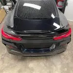 M4 style Spoileris ant Bagažinės skirtas BMW G15 / F92 coupe, juodas blizgus