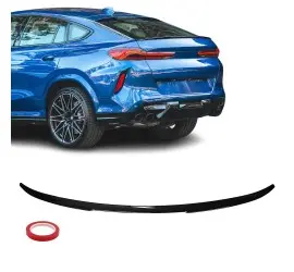 X6M-style Trunk Spoiler for BMW X6 G06 / F96, glossy...