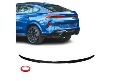X6M išvaizdos Spoileris ant Bagažinės dangčio skirtas BMW X6 G06 / F96, juodas blizgus