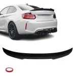 PSM style Spoileris ant Bagažinės skirtas BMW F22 / F23 / F87, juodas blizgus