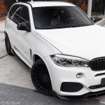 Aero apdailos Paketas su bagažinės Spoileriais skirtas BMW X5 F15 (14-18), juodas blizgus