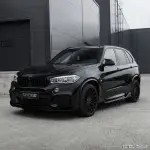 Aero apdailos Paketas su bagažinės Spoileriais skirtas BMW X5 F15 (14-18), juodas blizgus