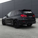Aero apdailos Paketas su bagažinės Spoileriais skirtas BMW X5 F15 (14-18), juodas blizgus